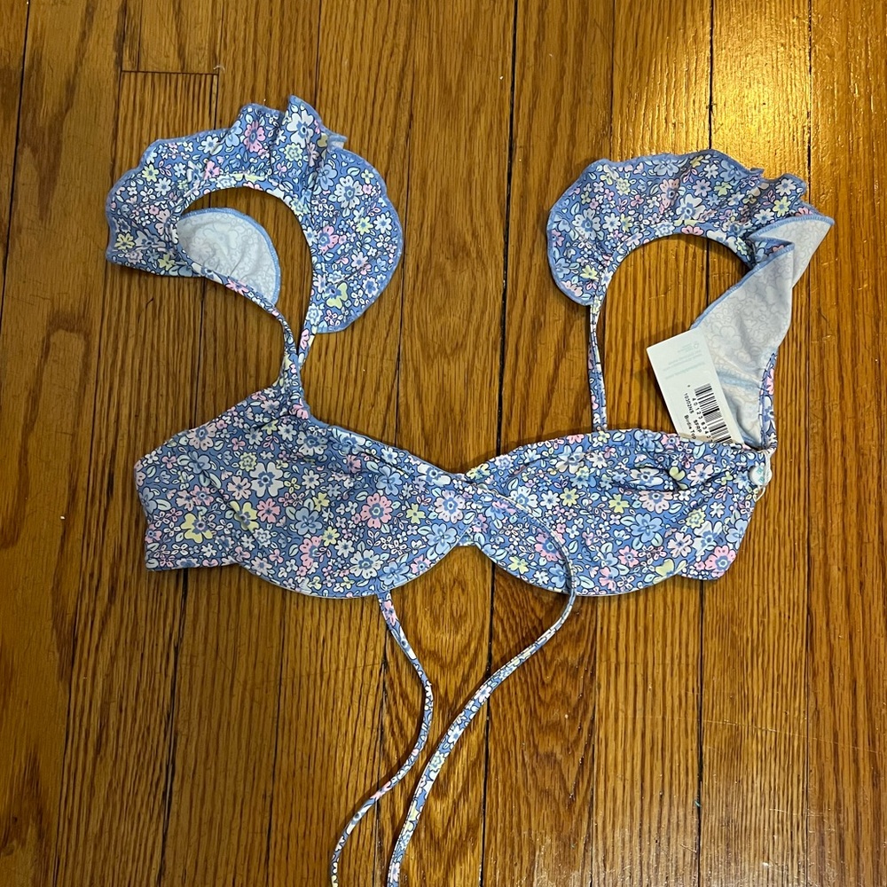 Frankie’s Bikini Floral Swim Top